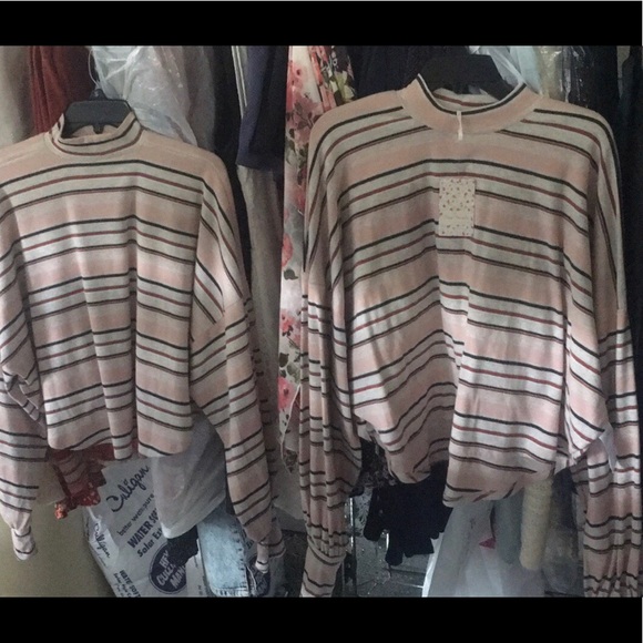Last one ☝️ NWT Free People Steph Balloon Top - Picture 8 of 8